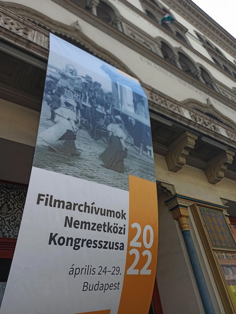 fotó: FIAF Kongresszus az Uránia Nemzeti Filmszínházban 2022. április 24.29. fotó: Csorba Judit